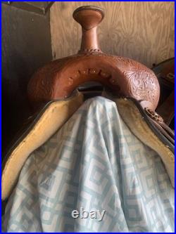 Circle Y Saddle 17 Inch Very Well Kept and Clean Great Shape