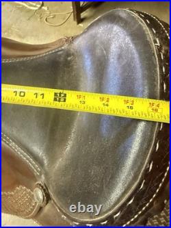 Circle Y Team Roping Saddle 15 Inch Seat