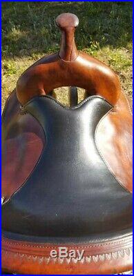 Circle Y Topeka 16 Park and Trail Flex Lite Softee Leather Saddle