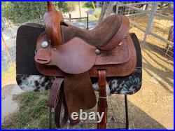 Circle Y all around, barrel saddle size 14