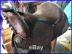 Circle Y saddle 15 Equitation Full Quarter Horse Bars