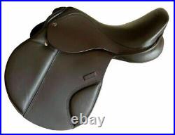 Close Contact Jumping Horse Saddle Leather English 14-18 inch