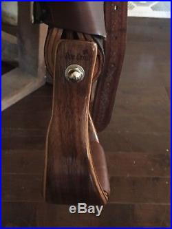 Complete Cowboy Tack Reining Saddle and bridle