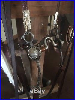 Complete Cowboy Tack Reining Saddle and bridle