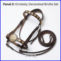 Complete Polo Saddle Set Premium Leather Horse Riding Tack Kit Saddle