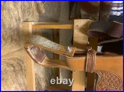Completely Custom Jim Taylor Show Saddle 16.5 Seat