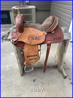 Corriente 15 CSRC Queen barrel saddle