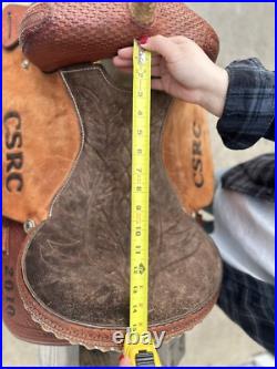 Corriente 15 CSRC Queen barrel saddle