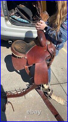 Corriente Barrel Saddle? 14 Seat. 7 Gullet