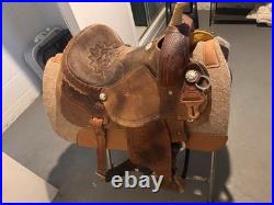 Court's Sharon Camarillo Saddle 15 Barrel Western Saddle