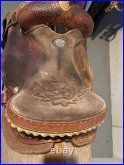 Court's Sharon Camarillo Saddle 15 Barrel Western Saddle