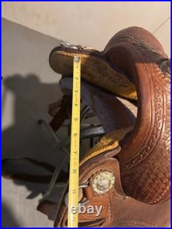 Court's Sharon Camarillo Saddle 15 Barrel Western Saddle