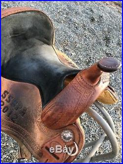 Courts 13 In Used Trophy Barrel Saddle