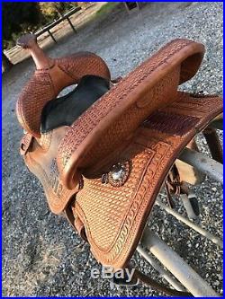 Courts 13 In Used Trophy Barrel Saddle