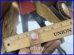 Courts Sharon Camarillo Barrel Leather Saddle 14.5 15