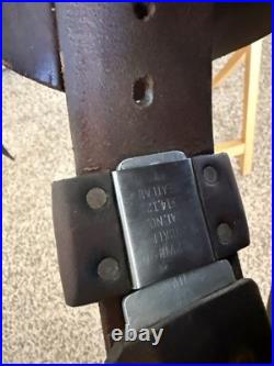 Crates Endurance Saddle 15, Gaited-Extra Wide Bars-Medium Oil