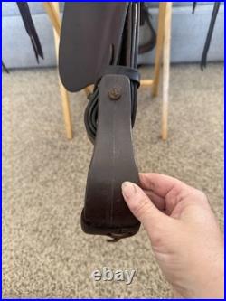 Crates Endurance Saddle 15, Gaited-Extra Wide Bars-Medium Oil