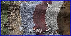 Crocodile Leather Antique Saddle Color (SW)