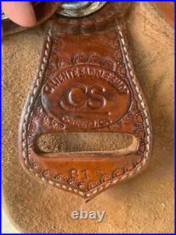 Custom Handmade Dale Tingle Saddle Caliente Shop Sterling Silver 16 All Around