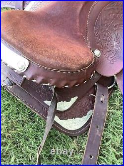 Custom Made Buffalo Saddlery 16 Saddle