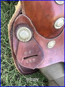 Custom Made Buffalo Saddlery 16 Saddle