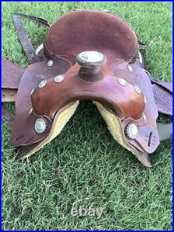 Custom Made Buffalo Saddlery 16 Saddle