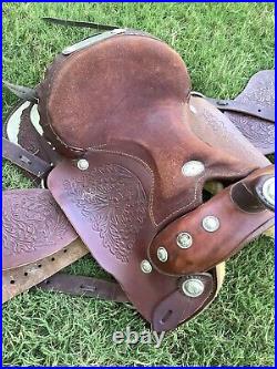 Custom Made Buffalo Saddlery 16 Saddle