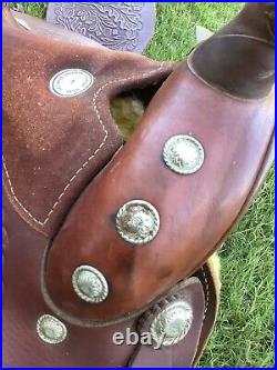 Custom Made Buffalo Saddlery 16 Saddle