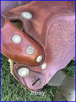 Custom Made Buffalo Saddlery 16 Saddle