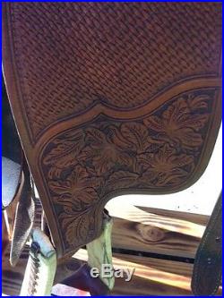 Custom Made, Excellent 15 Roping Western Saddle By Dale Fredrick High Quality