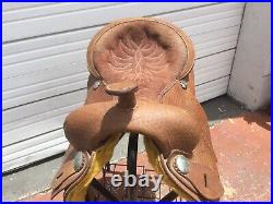 Custom Made Leather Horse Saddle 17