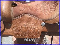 Custom Made Leather Horse Saddle 17
