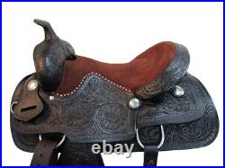 Custom Made Western Saddle 15 16 17 18 Barrel Racing Pleasure Leather Horse Tack