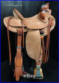 Custom Wade Roping Saddle Ranch/Trail/Training/Buckaroo Roughout