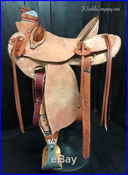 Custom Wade Roping Saddle Ranch/Trail/Training/Buckaroo Roughout