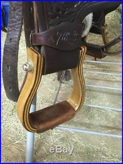 Cutting Saddle Jeff Smith Classic Cutter 16 inch Excellent Condition