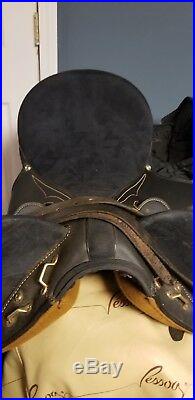 DOWN UNDER SYNTHETIC AUSTRALIAN STOCK SADDLE WithOUT HORN