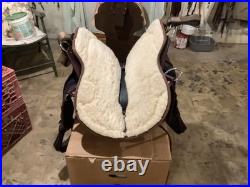 Daisetta Cordura Tooled-Copper High Horse Saddle