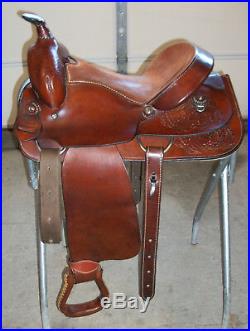 Dakota Pleasure Or Trail Western Horse Saddle Genuine Leather 14 Seat Fqhb Nice