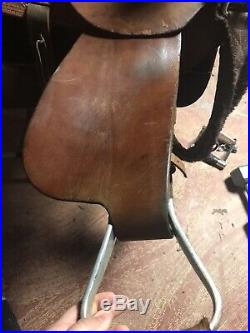 Dakota Saddlery Western Barrel Saddle 15 Inch SQHB