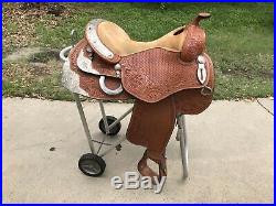 Dale Chavez 16 Western Show saddle