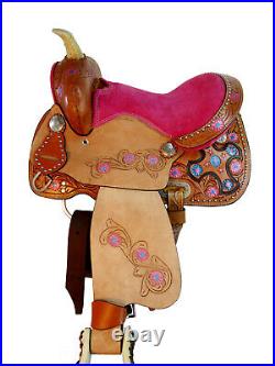 thumbnail image 2 of SHOWMAN Youth Western Horse Saddle Stirrups – Aluminum, Barrel Racing/Pleasure 2 of 3