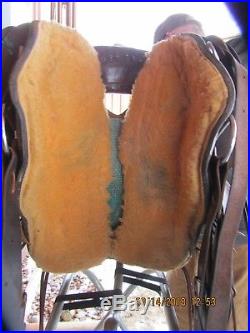 Dixieland Gaited Horse Saddle 16 Inch