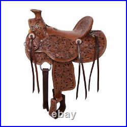 Double T Amarillo Wade Style Horse Saddle 13 Inch