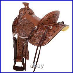 Double T Amarillo Wade Style Horse Saddle 13 Inch