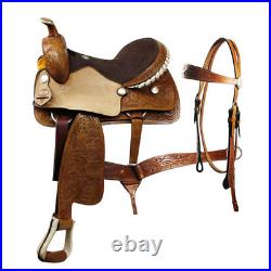 Double T Pleasure Horse Saddle Set Size 16, 17, 18 Inch