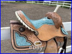 Double T Saddlery Western Saddle 14in. Including matching tack