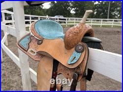 Double T Saddlery Western Saddle 14in. Including matching tack