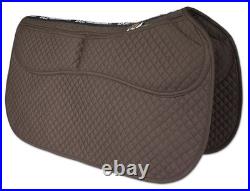 ECP Equine Comfort Products Thermoregulating Western Saddle Pad, Machine Wash