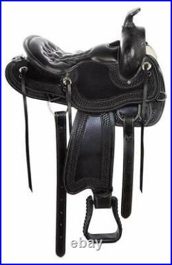 Endurance Western Pleasure Trail Leather Horse Saddle
